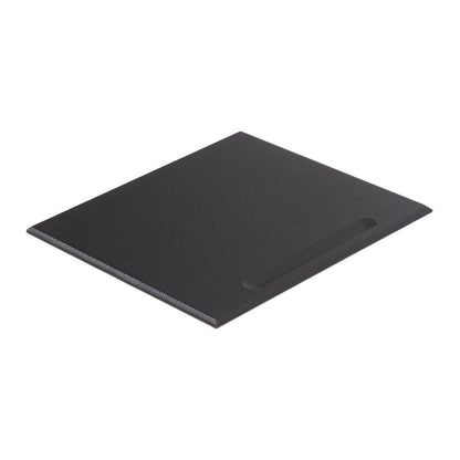 Faux Leather Signature Desk Pad With Round Coaster